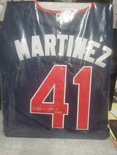 Victor Martinez Signed 2009 American League All Star Jersey (NO COA) 