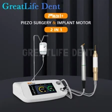 Dental Piezo Motor Surgery & Implant Device 2 IN 1 Bone Cutter TOUCH Greatlife