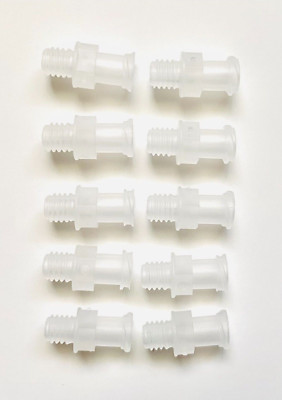 10 PCs 10-32 Female Luer Lock Thread Adaptor Connector PP