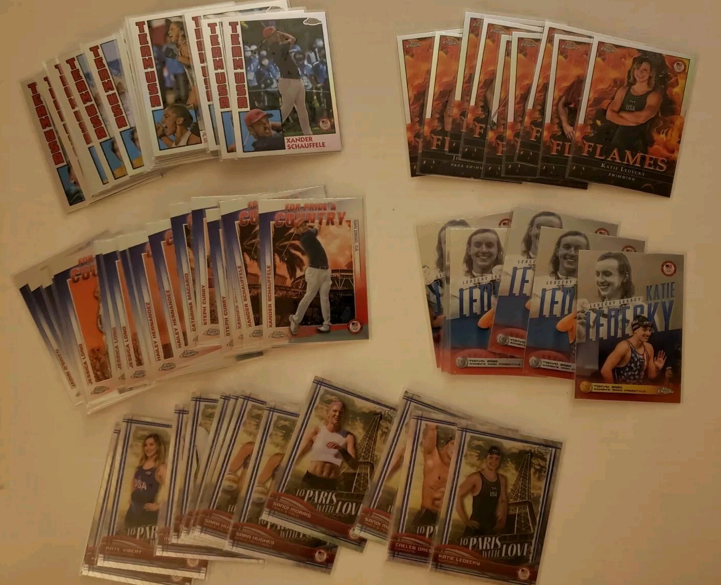 2024 Topps Chrome US Olympic & Paralympic Hopefuls inserts *Pick Your Card*