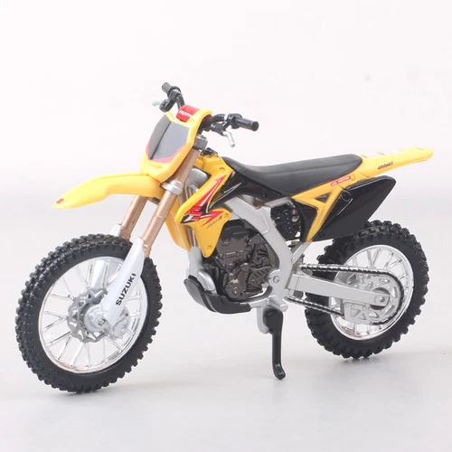 Bburago 1:18 scale Suzuki RM-Z450 Dirt Bike RMZ450 motorcycle Motocross model - Picture 8 of 17