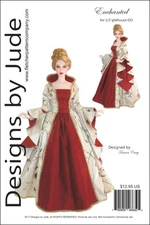 Enchanted Doll Clothes Sewing Pattern for 1/3 Iplehouse EID BJD Dolls