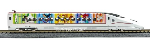 N Scale Tomix JR Kyushu 800-1000 Shinkansen/Bullet Train 6-Car Set Disney Paint - Picture 22 of 24