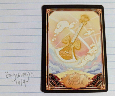 02/50 ADAM'S GUITAR Hazbin Hotel Trading Card 2nd Second Edition Non Foil 