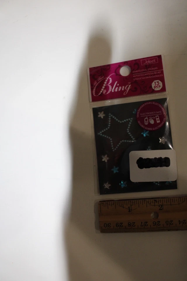 Pegatinas Jolee's Dimensional All That Bling Blue Star caja fuerte electrónica 13 piezas Foto 3 de 4