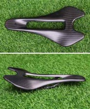 Full Carbon Bicycle Saddle MTB Road Gravel Seat 3K Weave 6.5x8.5mm 242x122mm