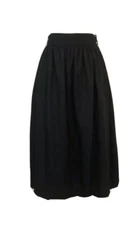 Women’s Vintage Smart Parts Black A Line Skirt
