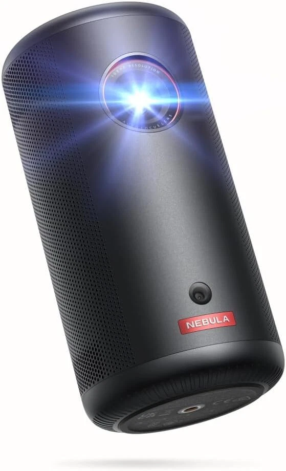Nebula Capsule3 Mini Beamer 1080p Projektor WLAN 200 ANSI-Lumen GTV Netflix