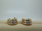 CARTIER Vintage Trinity de Cartier Ohrclips Creolen 18kt Gold Tricolor Selten