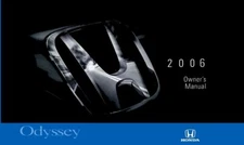 2006 Honda Odyssey Owners Manual User Guide Reference Operator Book Guide OEM