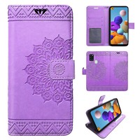Handy Tasche FüR Samsung Galaxy A21S HüLle Case Tpu Schutz Schale Etui BuchhüLle