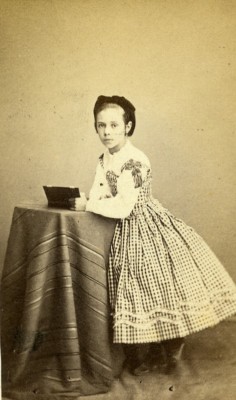 Frankreich Senlis Kinder Zweites Kaiserreich Mode altes CDV Foto Robert 1860er