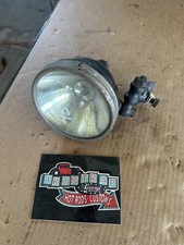 Antique F.w Wakefield Brass Red Spotlight Searchlight Automobile Accessory
