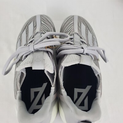 Adidas Adizero Gray Silver Metallic Football Shoes Men display picture 2