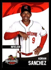Adrian Sanchez 2022 Choice Rochester Red Wings #18 Rochester Red Wings