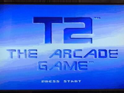 T2 The Arcade Game Sega Mega Drive MD Genesis Boxed Manual Japan