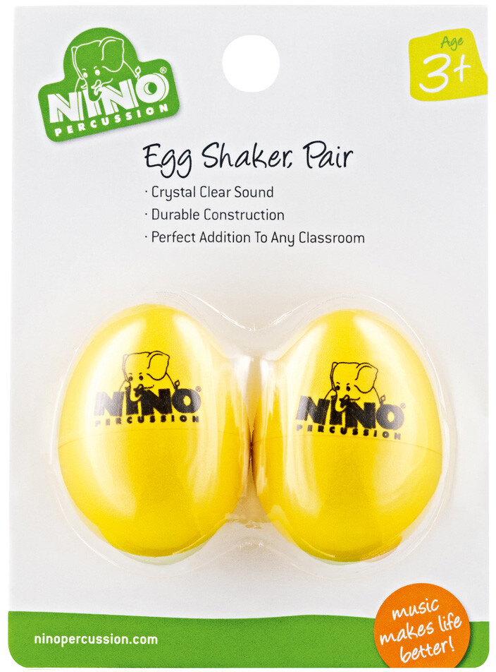 Шейкер для яиц MEINL NINO540Y-2 (Paar) gelb