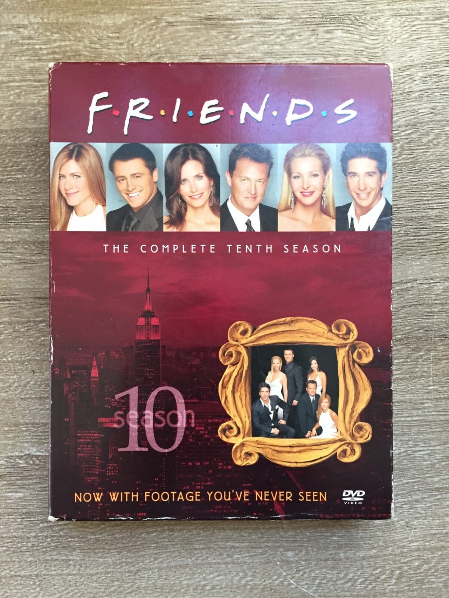 Friends The Complete Tenth 10th Season DVD 2010 4-Disc Set | eBay