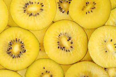 50 GOLDEN KIWI FRUIT Yellow Actinidia Chinensis Kiwifruit