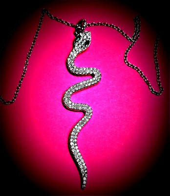 Mia Sarine Silver Sterling 925 necklace 