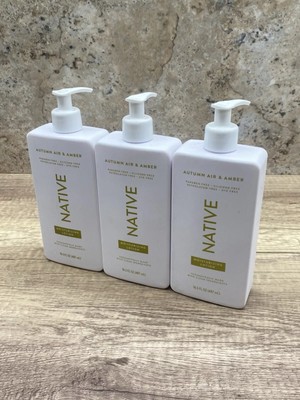 NATIVE AUTUMN AIR & AMBER Body LOTION (6-pack) | Restores Dry Skin