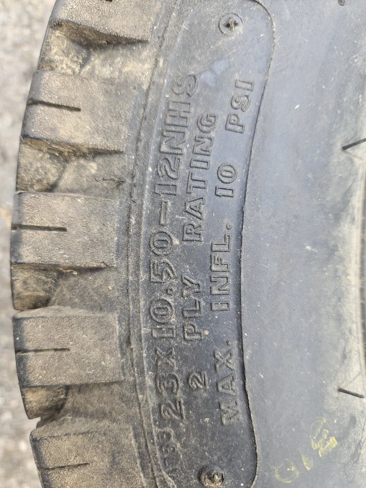 Cub Cadet 23 10.5 12 Rear Tires 782 682  1512 882 782d 1864 1863 1862 1861  - Image 2 of 4