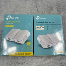 TP-Link AV600 Powerline Ethernet Adapter Kit Bundle 4 total  – TL-PA4010 KIT