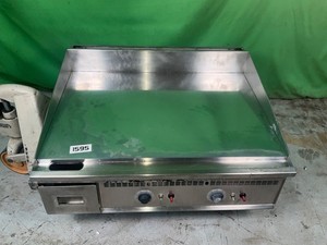 Keating Miraclean 36” Natural Gas Thermostat Chrome Flat Top Griddle Grill 1595