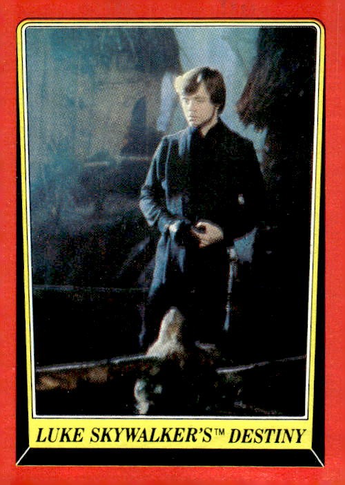 1983 Topps Star Wars: Return of the Jedi #94 Luke Skywalker's Destiny