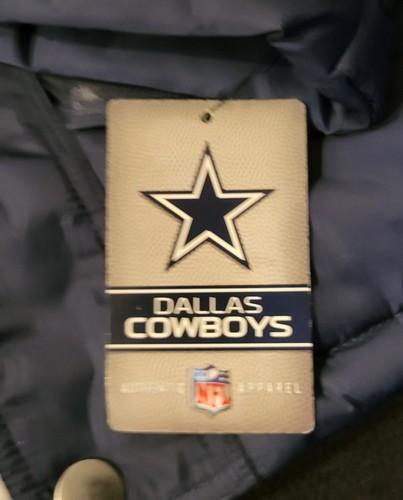 Mens Dallas Cowboy Double Coverage NFL Jacket Size XL - Picture 4 of 8