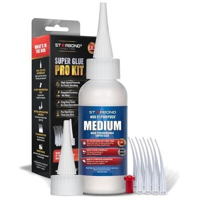 Industrial-Grade Super Glue - Fast Set
