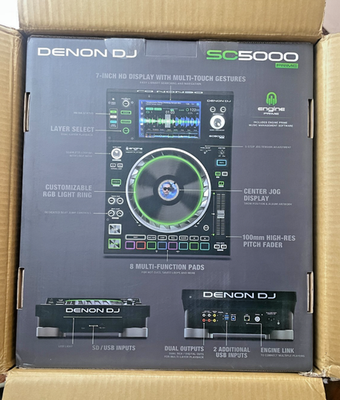 Denon DJ SC5000 Prime Controller for sale online | eBay