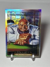 Kingpin 2024 Skybox Marvel Masterpieces '92 Platinum Rainbow #43 SP