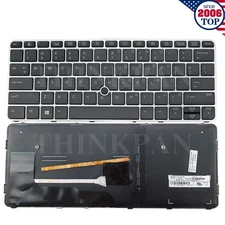 US Backlit Keyboard for HP Elitebook 720 G3 G4 725 G3 G4 820 G3 G4 828 G3 G4
