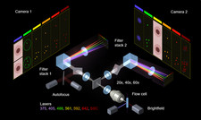 Amnis ImageStreamX Mk II, TDI CCD Camera Image Capture High throughput Cytometer