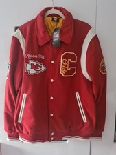 NFL "Kansas City Chiefs" Blouson/Collegejacke Gr. L Neu