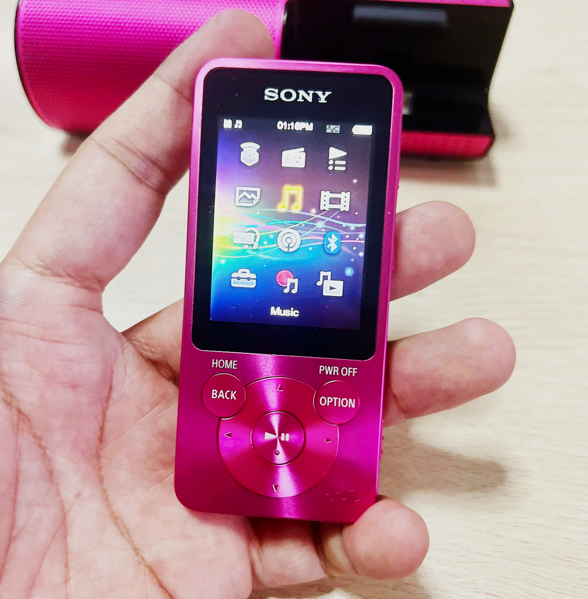 SONY Walkman NW-S13 4GB Digital Audio Player MP3 English Menu