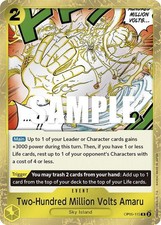 Two-Hundred Million Volts Amaru OP05-115 Prices | One Piece
