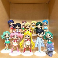 Lotto Sailor Moon Qposket Banpresto Figure Collection Set 21 Figurine Lotto O...
