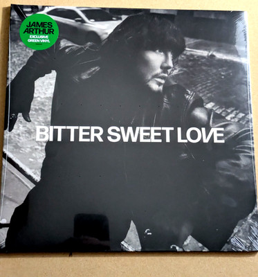 James Arthur Bitter Sweet Love - Lp Green  Vinyl New Sealed Gatefold