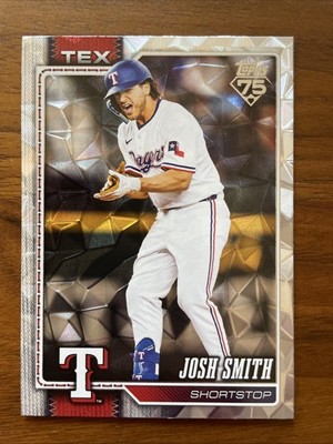 2026 Topps #169 Josh Smith Diamante Foil Texas Rangers