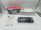 Grey Nintendo Switch Lite 32GB Handheld Console + Original Box - Great Condition