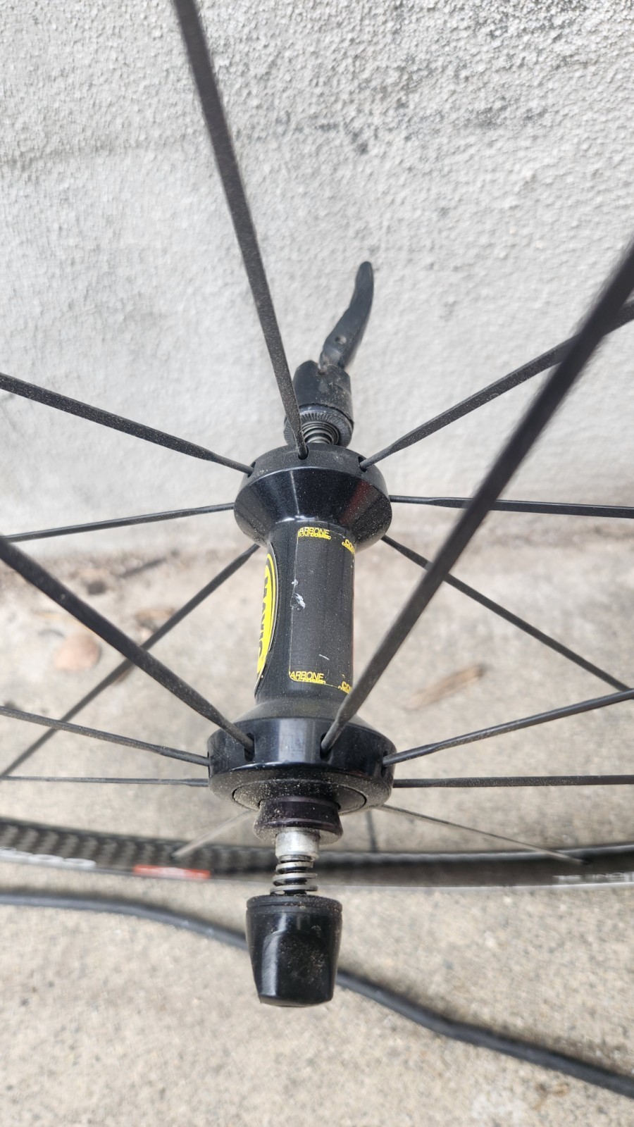 Mavic Cosmic Carbone SL SSC Front Wheel | Quick Release | Rim Brake ...