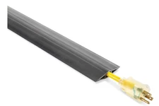Uline H-4126BL 5/16" Black 10' Cord Protector, NEW