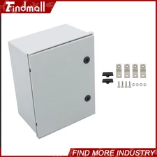 Findmall 16x12x8" Fiberglass Electrical Enclosure Box NEMA3 IP65 Junction Box