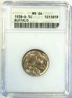 1938-D Buffalo Nickel ANACS MS64 Old Soapbox Holder