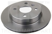 2X Bremsscheibe NK 203633 FüR Astra Opel Meriva GTC Corsa Chevrolet CC T98 A04