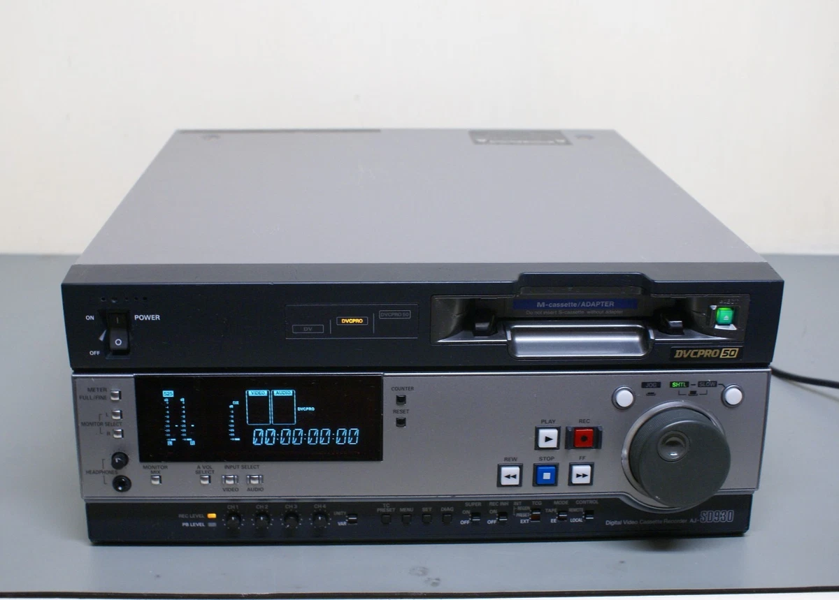 Enregistreur/Player Professionnel Panasonic AJ-SD755 - SDI DVCPRO/DV - Occasion (Révision à Prévoir)