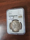 1903-P Rare Morgan Silver Dollar,  NGC MS-63, Golden Toner, Front & Back