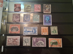 BRITISH COLONIES USED MIX (LOT 4)